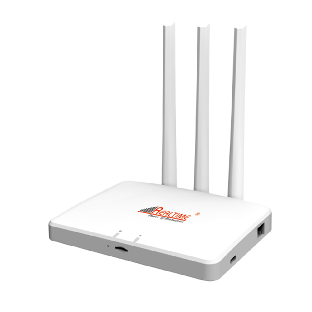 Realtime w-8 + 1 LAN PORT WIFI 4G (ALL SIM Support) With Three Antenna USB Power Cable High Speed Internet