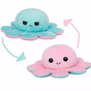 Reversible Octopus soft toy for kids and baby